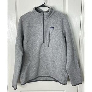 Patagonia Better Sweater Mens Small  Gray Zip Hiking Camping Gorpcore Outdoor